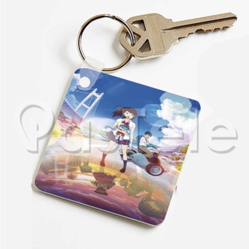 Hirune Hime Shiranai Watashi no Monogatari Custom Keychain Key Ring Jewelry Necklaces Pendant Two Si
