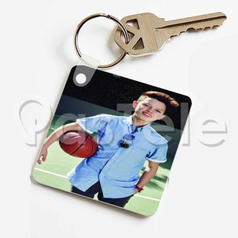 Jacob Sartorius Custom Keychain Key Ring Jewelry Necklaces Pendant Two Sides