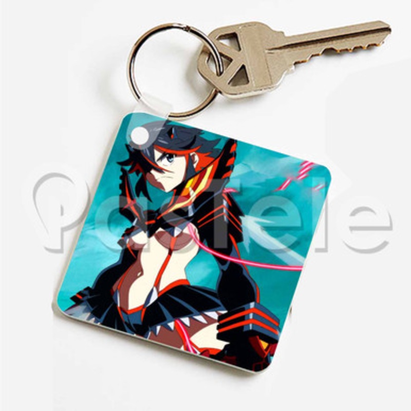 Kill la Kill Custom Keychain Key Ring Jewelry Necklaces Pendant Two Sides