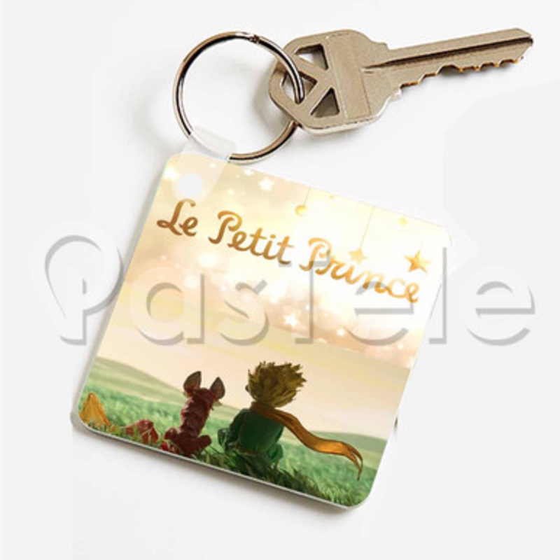 The Little Prince Custom Keychain Key Ring Jewelry Necklaces Pendant Two Sides