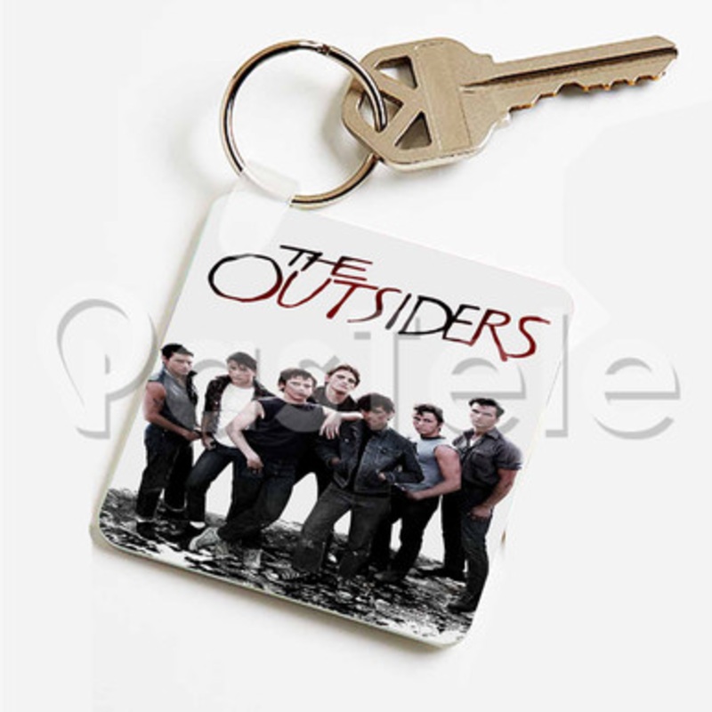 The Outsiders Custom Keychain Key Ring Jewelry Necklaces Pendant Two Sides
