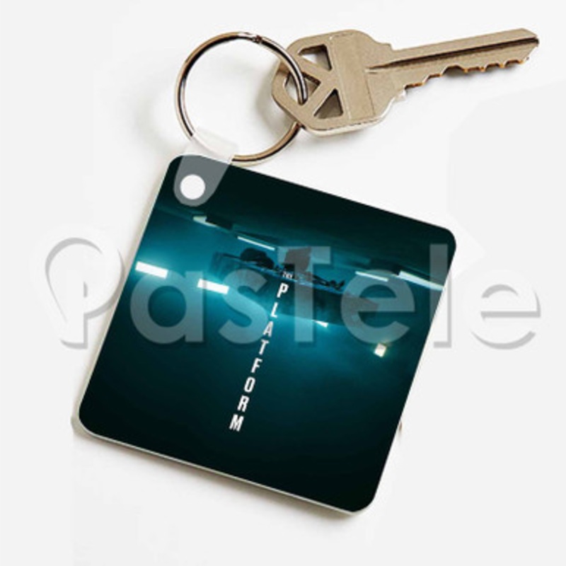 THE PLATFORM Custom Keychain Key Ring Jewelry Necklaces Pendant Two Sides