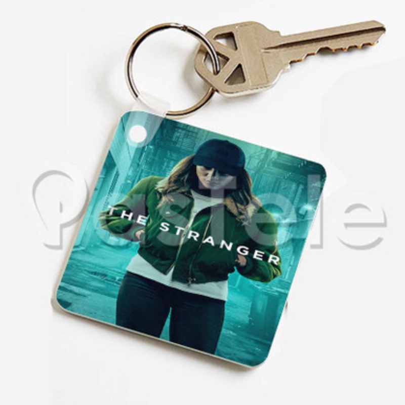 The Stranger Custom Keychain Key Ring Jewelry Necklaces Pendant Two Sides