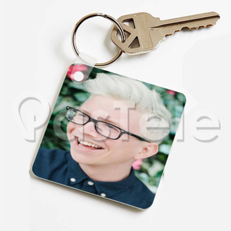 Tyler Oakley 2 Custom Keychain Key Ring Jewelry Necklaces Pendant Two Sides