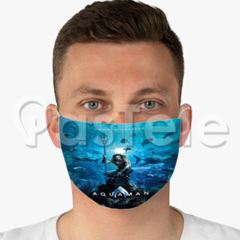 Aquaman 2 Custom Personalized Fabric Face Mask Polyester Two Layers Cloth