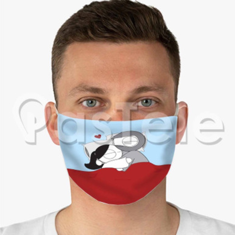 Catana Comics Custom Personalized Fabric Face Mask Polyester Two Layers Cloth