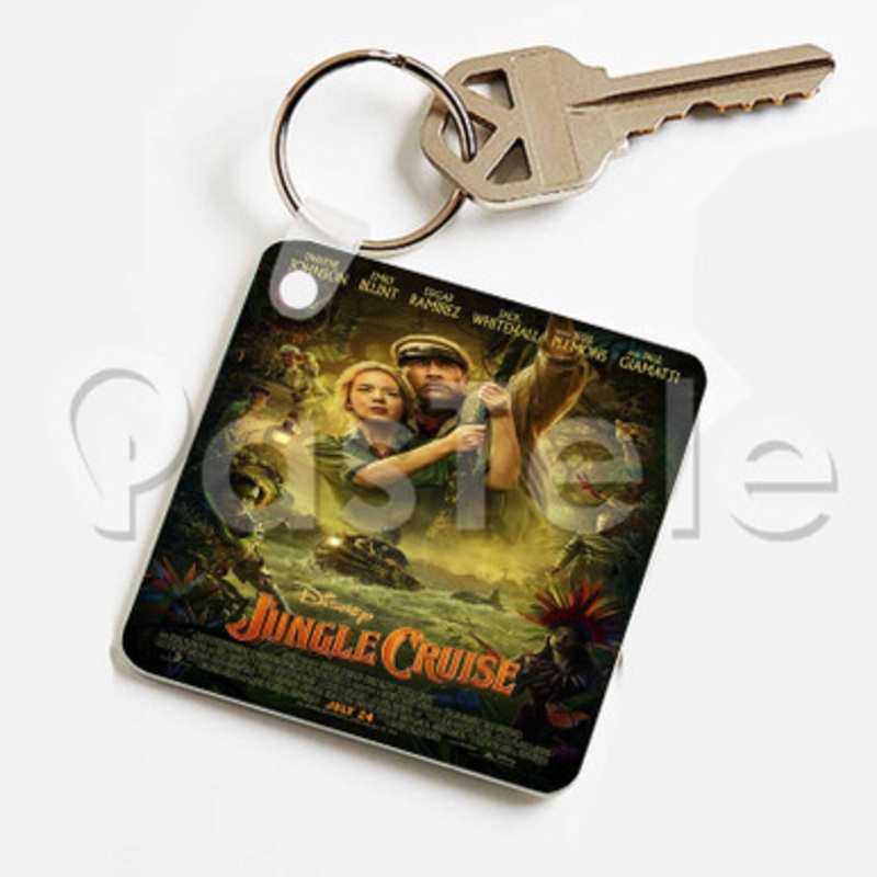 Jungle Cruise Custom Keychain Key Ring Jewelry Necklaces Pendant Two Sides