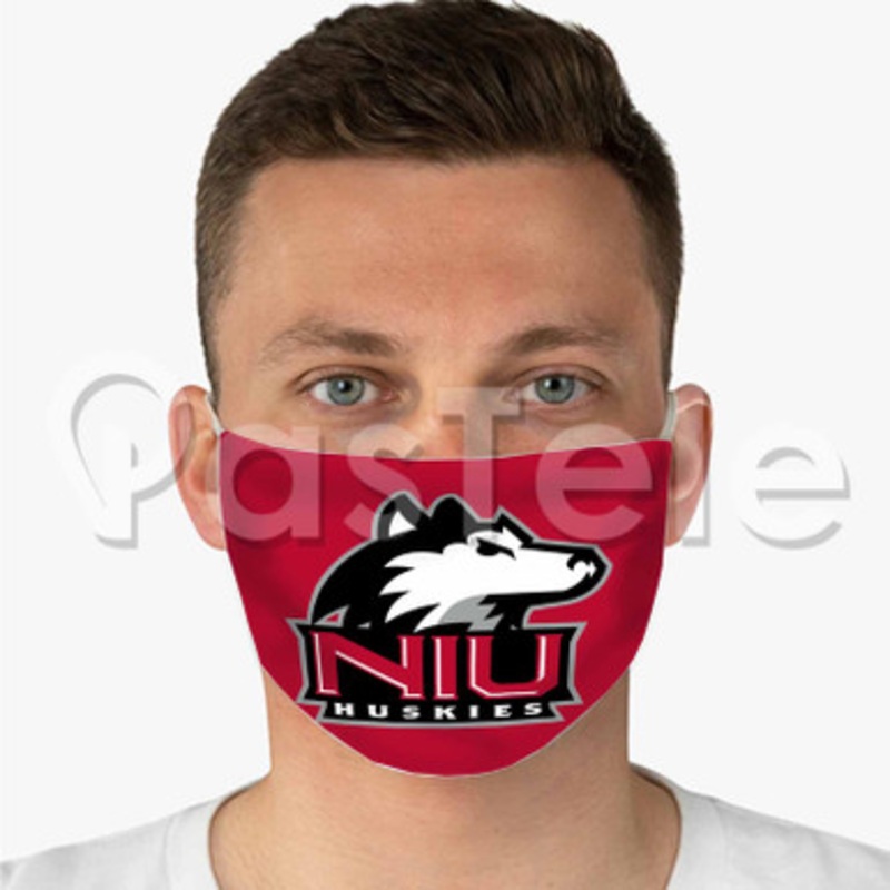 Northern Illinois Huskies Custom Personalized Fabric Face Mask Polyester Two Layers Cloth