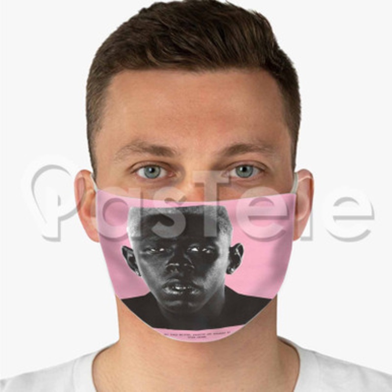 the Creator Tyler IGOR Custom Fabric Face Mask Polyester Two Layers Cloth Washable
