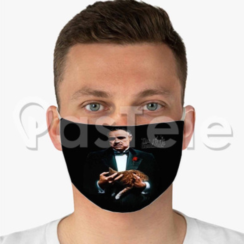 The Godfather Custom Personalized Fabric Face Mask Polyester Two Layers Cloth