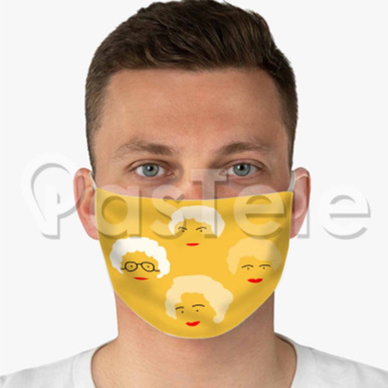 The Golden Girls Custom Personalized Fabric Face Mask Polyester Two Layers Cloth