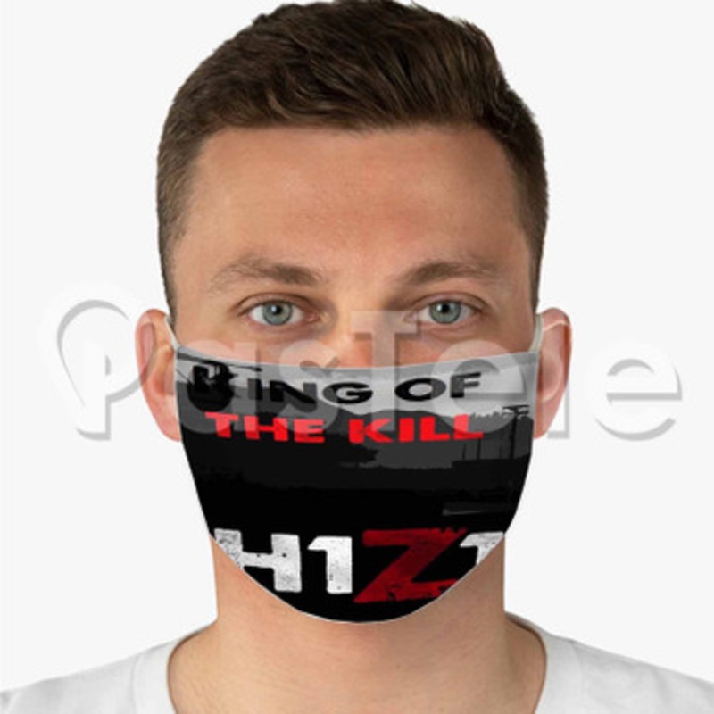 King of The Kill Custom Fabric Face Mask Polyester Two Layers Cloth Washable