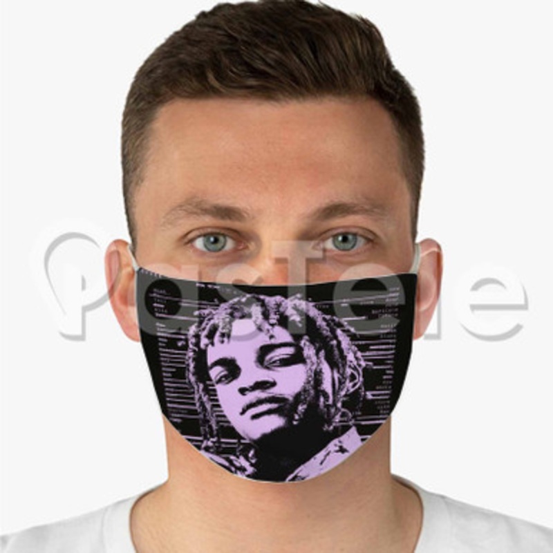 Koffee Rapture Custom Fabric Face Mask Polyester Two Layers Cloth Washable