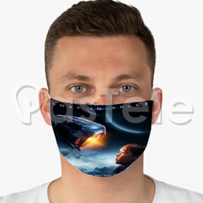 Lost in Space Season 2 Custom Fabric Face Mask Polyester Two Layers Cloth Washable