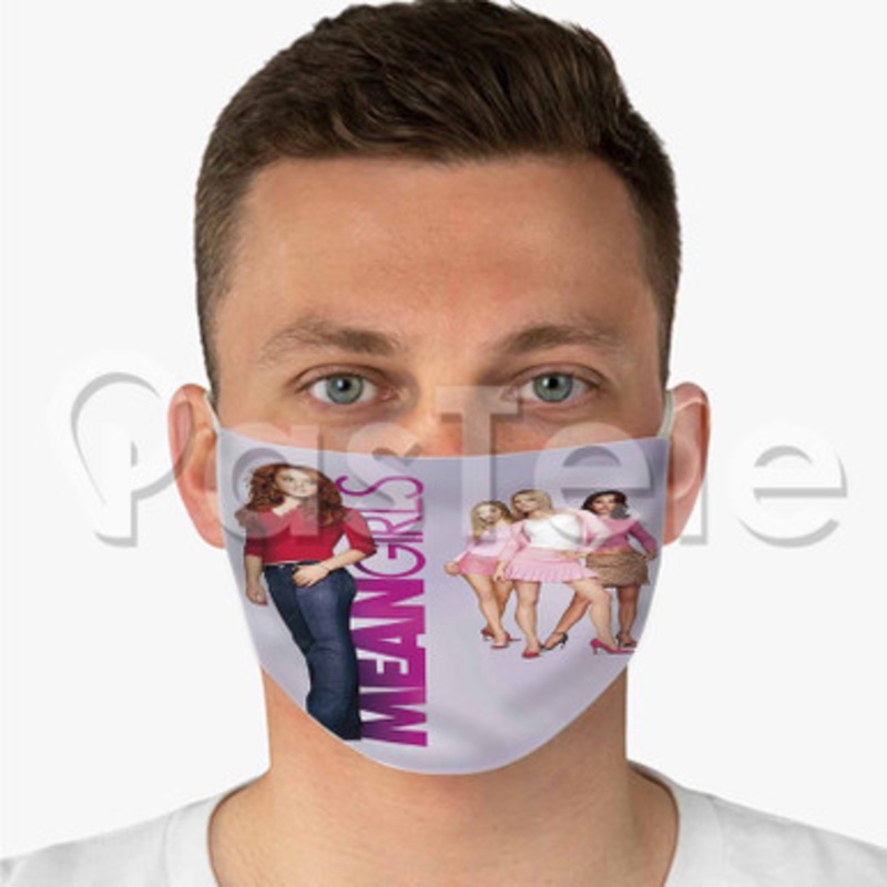 Mean Girls Custom Fabric Face Mask Polyester Two Layers Cloth Washable