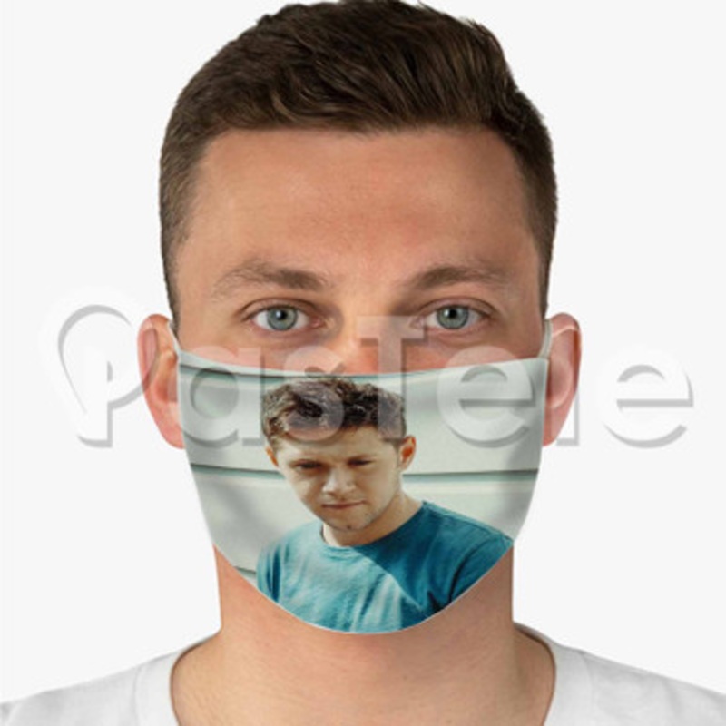 Niall Horan Custom Art Fabric Face Mask Polyester Two Layers Cloth Washable