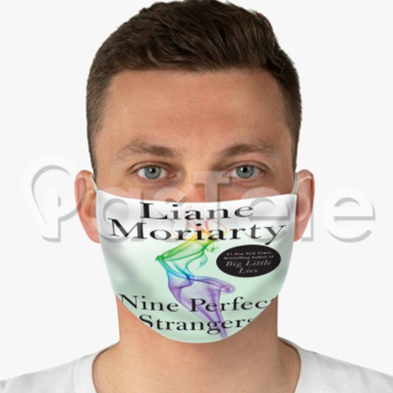 Nine Perfect Strangers Custom Fabric Face Mask Polyester Two Layers Cloth Washable