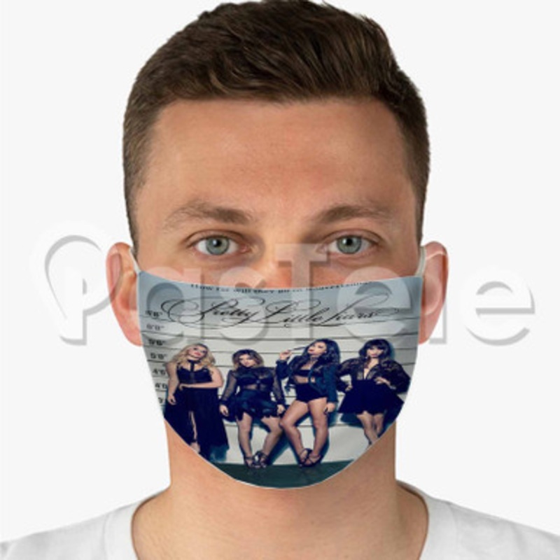 Pretty Little Liars Custom Fabric Face Mask Polyester Two Layers Cloth Washable
