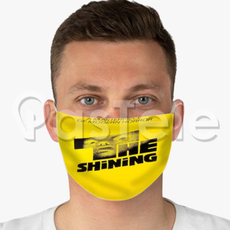 Stanley Kubrick s The Shining Custom Fabric Face Mask Polyester Two Layers Cloth Washable