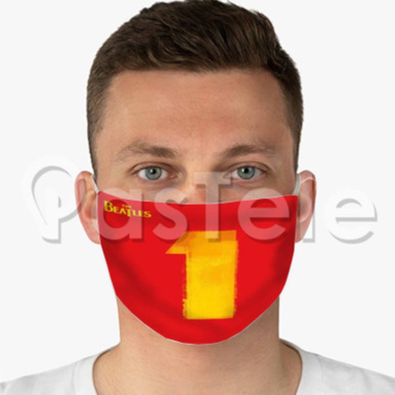 The Beatles 1 Custom Fabric Face Mask Polyester Two Layers Cloth Washable