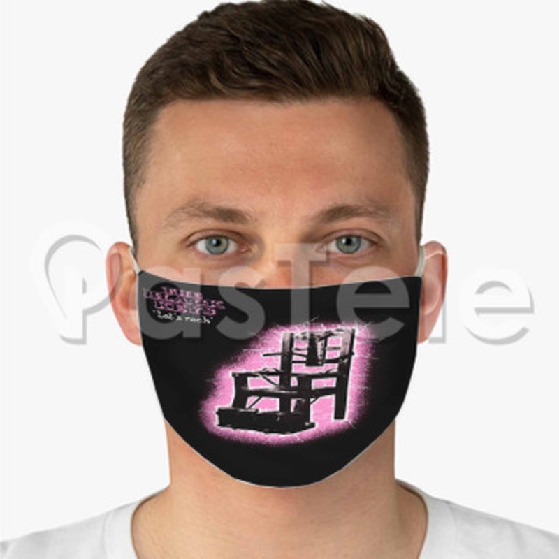 The Black Keys Let s Rock Custom Fabric Face Mask Polyester Two Layers Cloth Washable