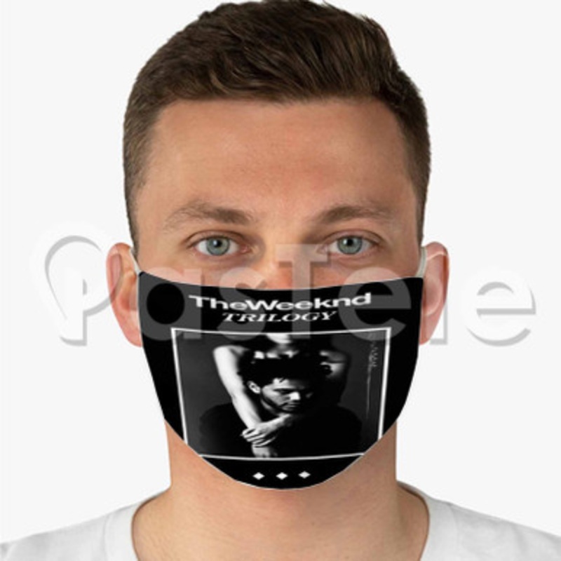 The Weeknd Trilogy Custom Fabric Face Mask Polyester Two Layers Cloth Washable