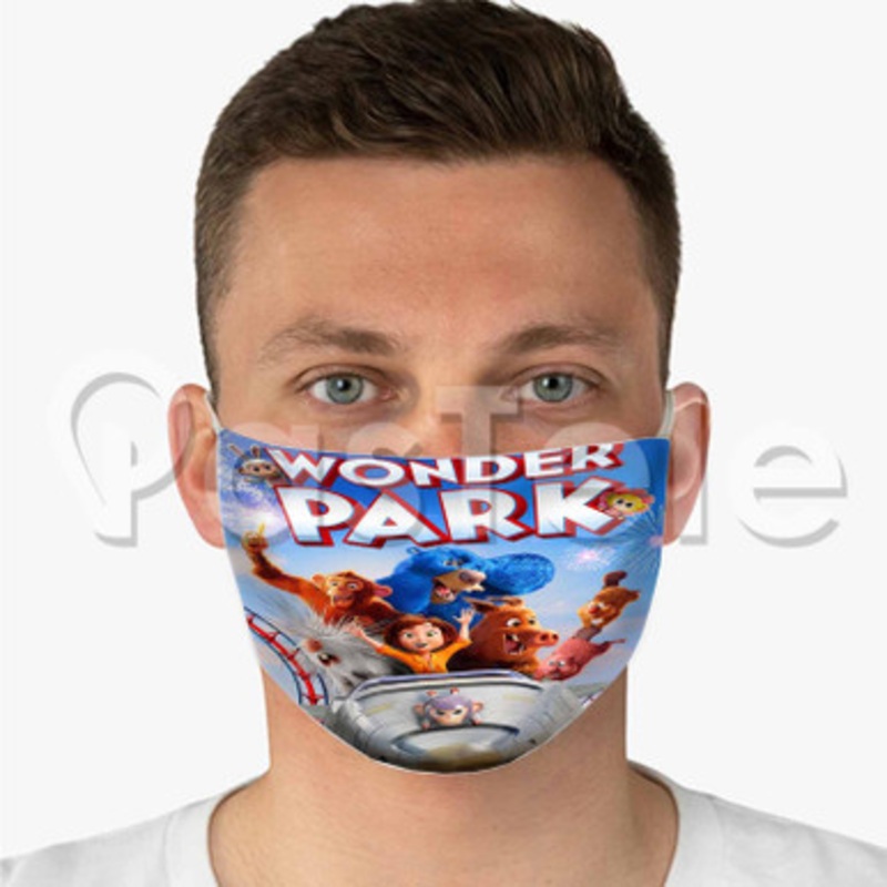 Wonder Park Custom Fabric Face Mask Polyester Two Layers Cloth Washable