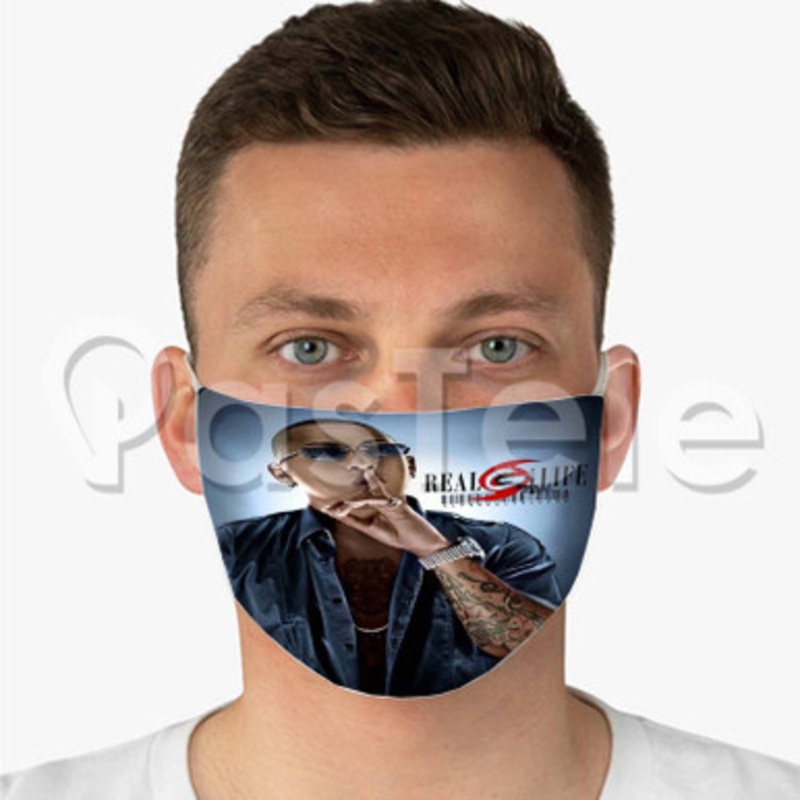 engo Flow Custom Fabric Face Mask Polyester Two Layers Cloth Washable