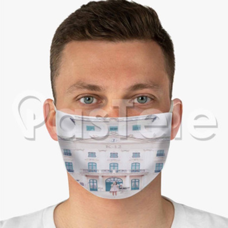 Melanie Martinez K 12 Custom Fabric Face Mask Polyester Two Layers Cloth Washable