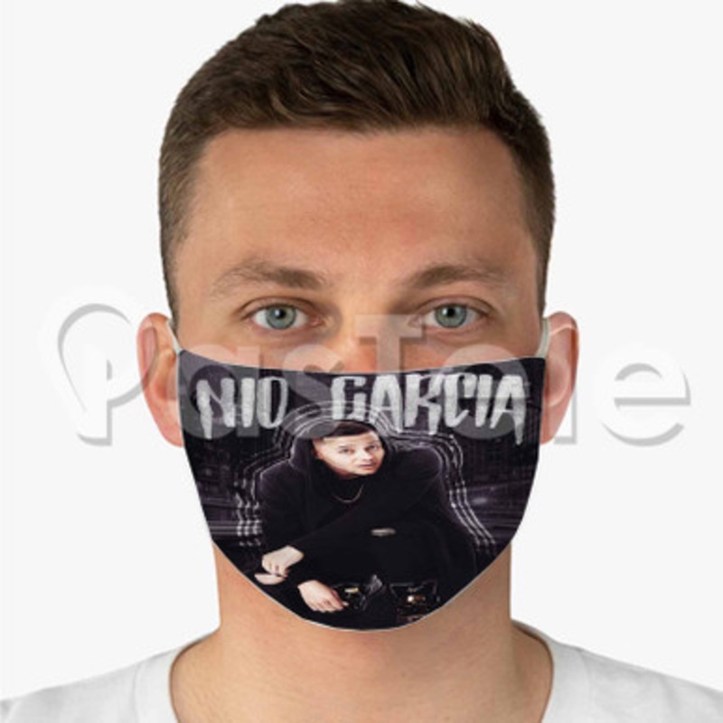 Nio Garcia Custom Fabric Face Mask Polyester Two Layers Cloth Washable