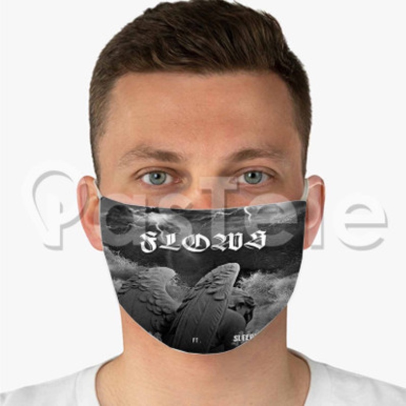 Sheff G Flows Custom Fabric Face Mask Polyester Two Layers Cloth Washable