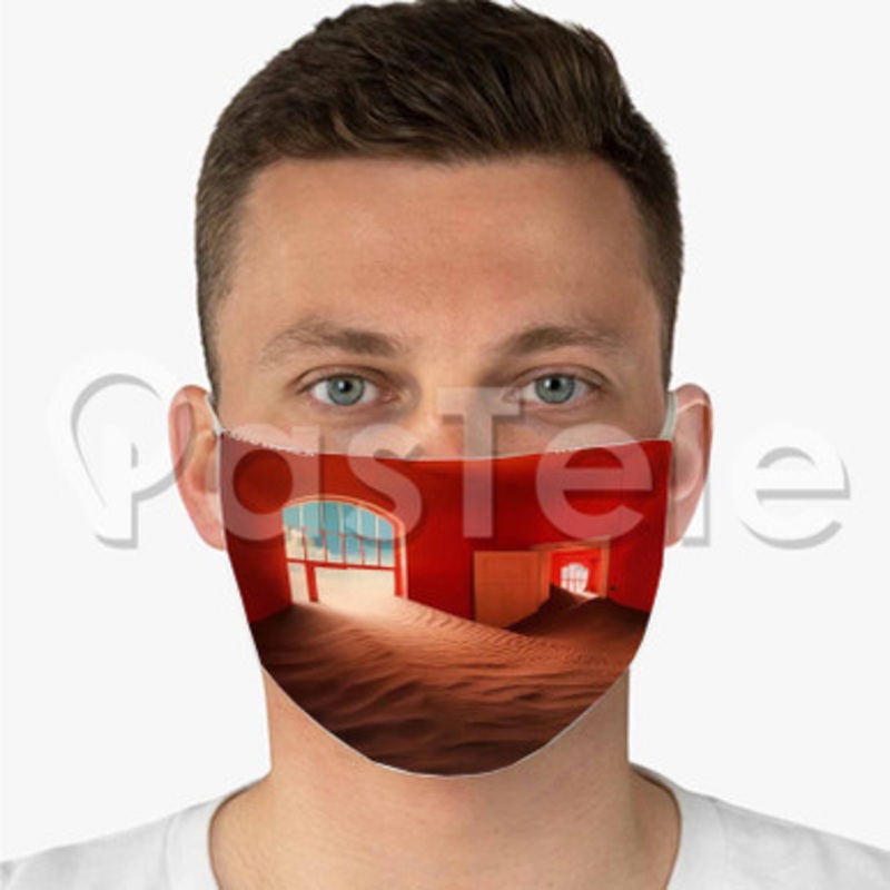 Tame Impala The Slow Rush Custom Fabric Face Mask Polyester Two Layers Cloth Washable