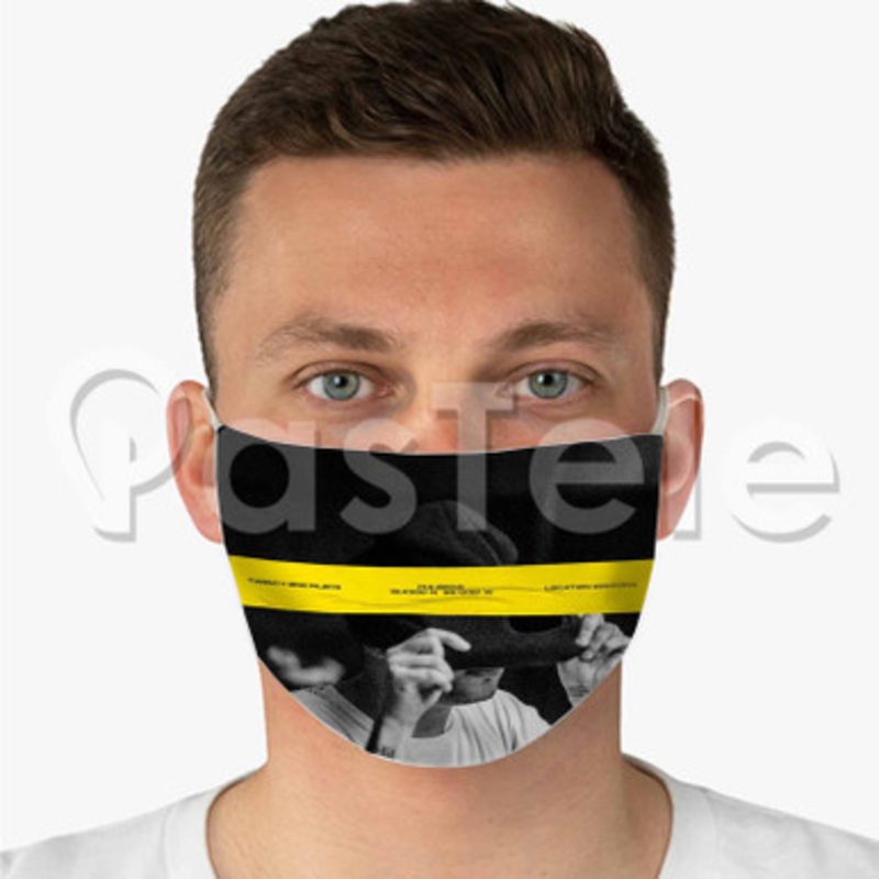 Twenty One Pilots chlorine Custom Fabric Face Mask Polyester Two Layers Cloth Washable