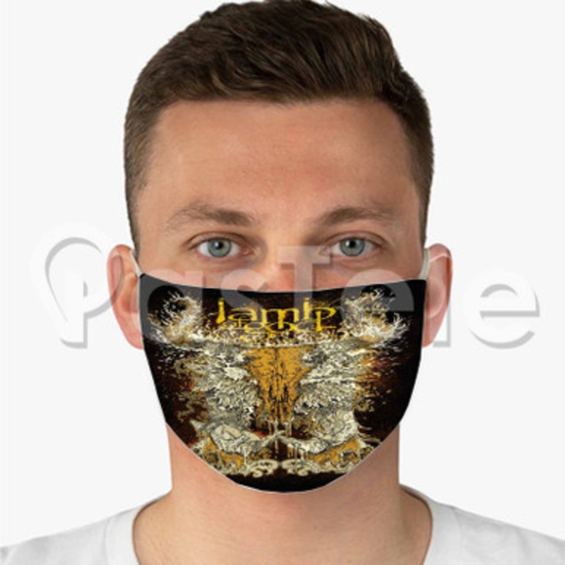 Lamb of Good Custom Fabric Face Mask Polyester Two Layers Cloth Washable