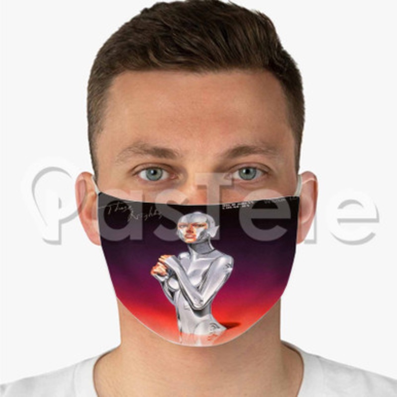Rich Brian Chung Ha These Nights Custom Fabric Face Mask Polyester Two Layers Cloth Washable