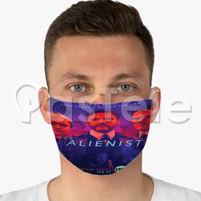 The Alienist The Complete First Custom Fabric Face Mask Polyester Two Layers Cloth Washable