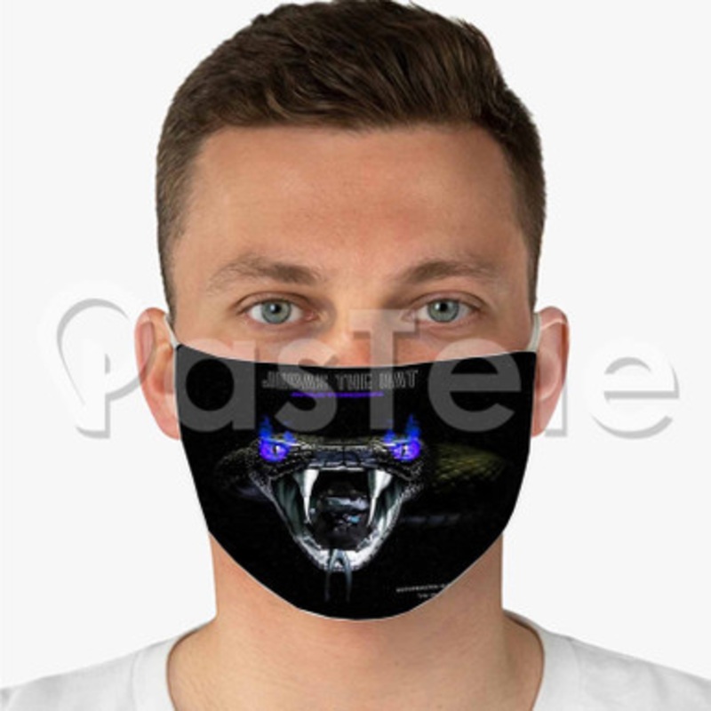 Vector Tha Viper Judas The Rat Custom Fabric Face Mask Polyester Two Layers Cloth Washable