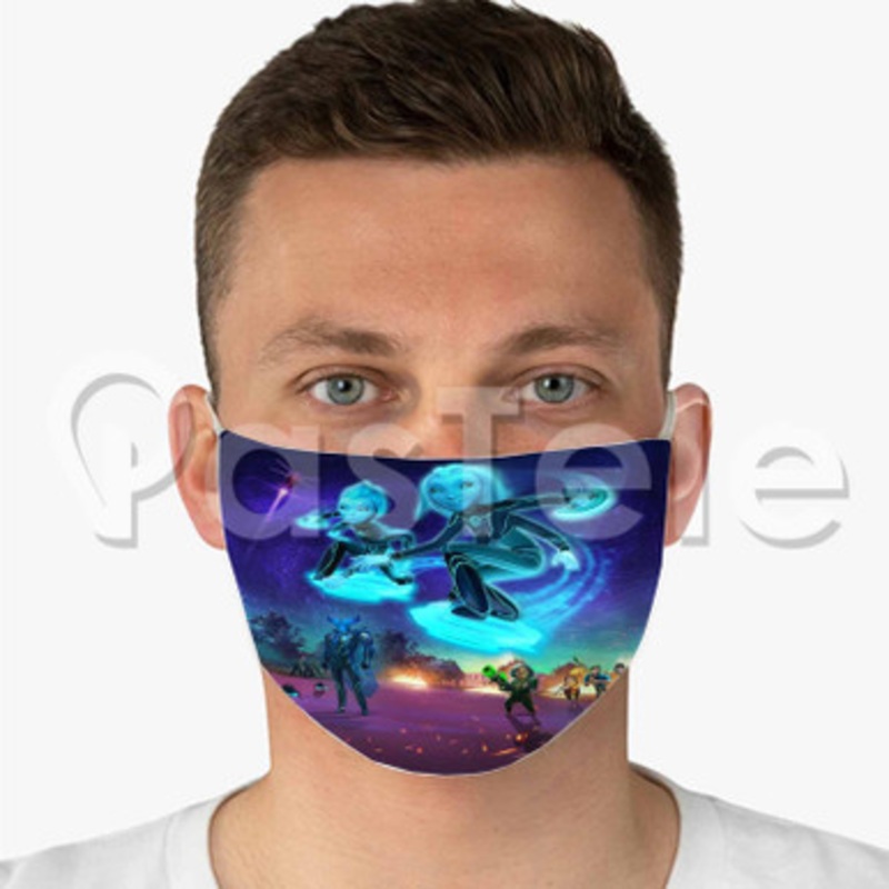 3 Below Tales Of Arcadia Custom Fabric Face Custom Fabric Face Mask Polyester Two Layers Cloth