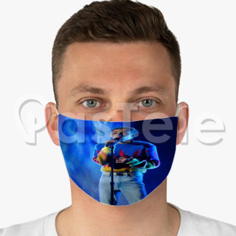 Benicio Bryant Custom Fabric Face Custom Fabric Face Mask Polyester Two Layers Cloth
