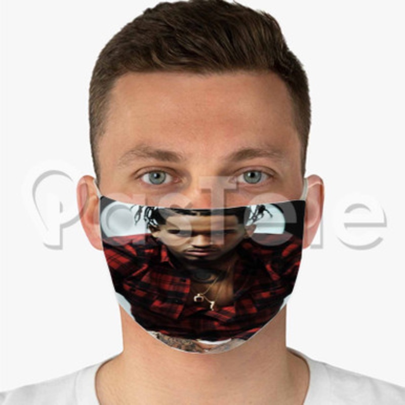 Bryant Myers Custom Fabric Face Custom Fabric Face Mask Polyester Two Layers Cloth