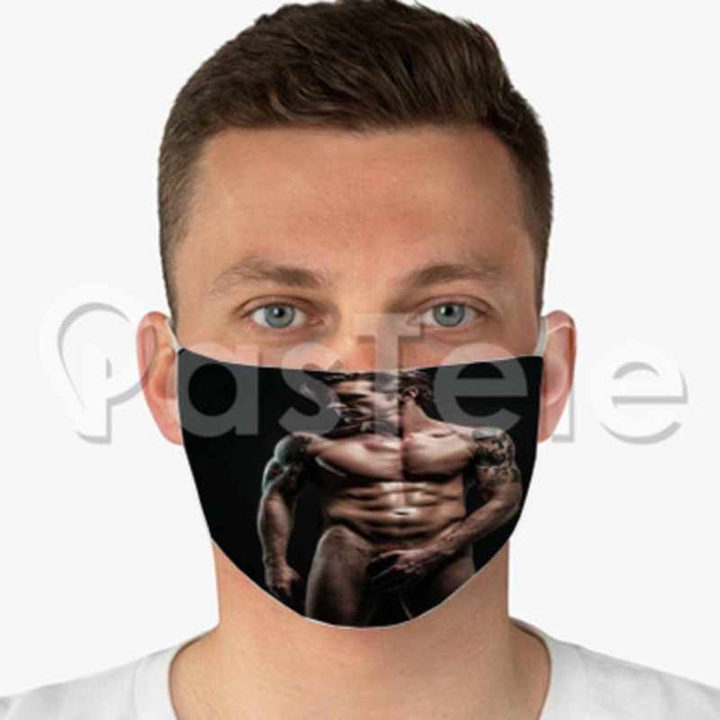 Drake Bell Custom Fabric Face Custom Fabric Face Mask Polyester Two Layers Cloth