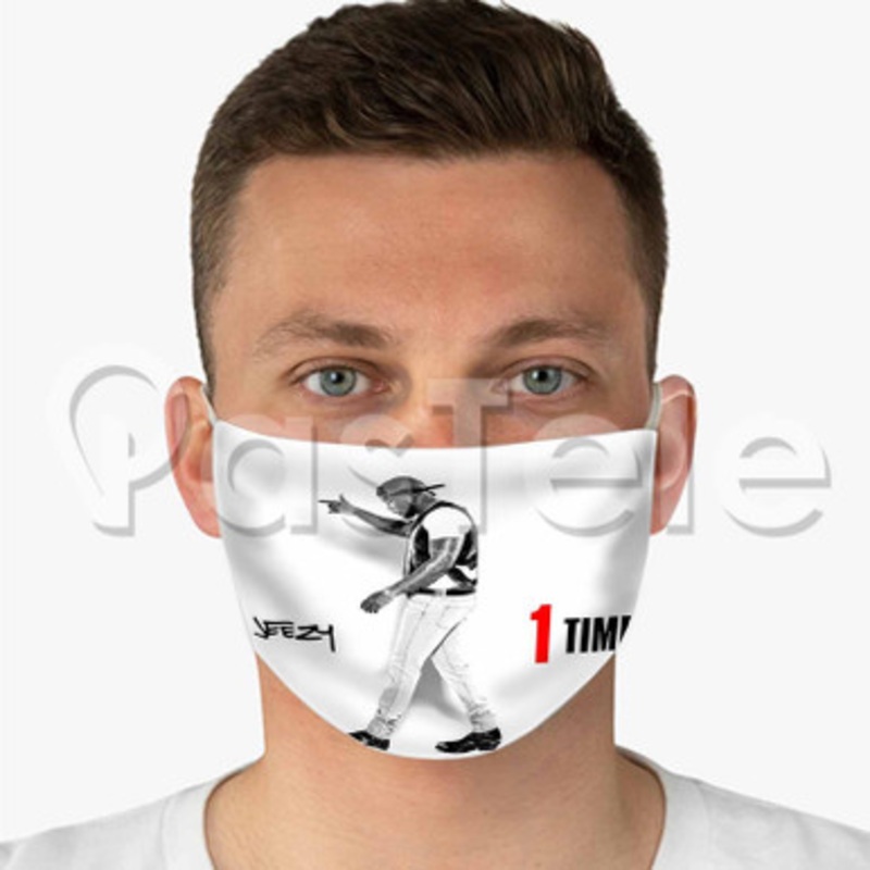 Jeezy Custom Fabric Face Custom Fabric Face Mask Polyester Two Layers Cloth