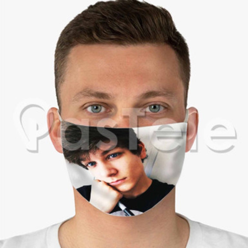 jonas bridges Custom Fabric Face Custom Fabric Face Mask Polyester Two Layers Cloth