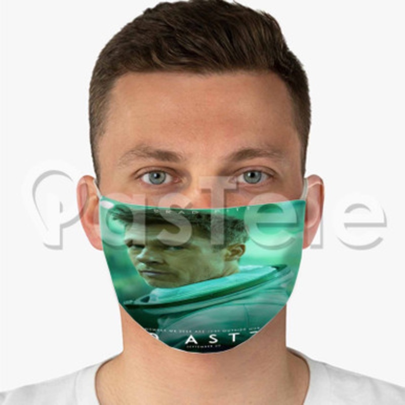Ad Astra Custom Fabric Face Custom Fabric Face Mask Polyester Two Layers Cloth