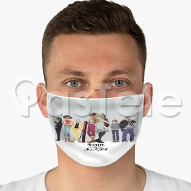 Carole And Tuesday Custom Fabric Face Custom Fabric Face Mask Polyester Two Layers Cloth
