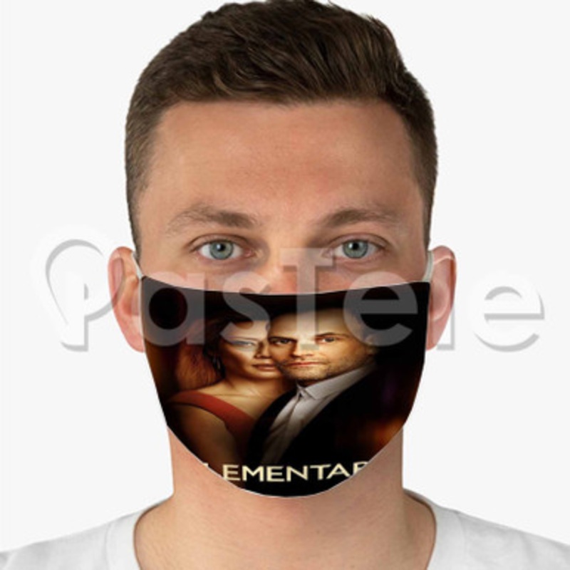 Elementary Season 7 Custom Fabric Face Custom Fabric Face Mask Polyester Two Layers Cloth