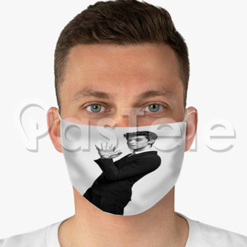 Shawn Mendes 3 Custom Fabric Face Mask Polyester Two Layers Cloth Washable