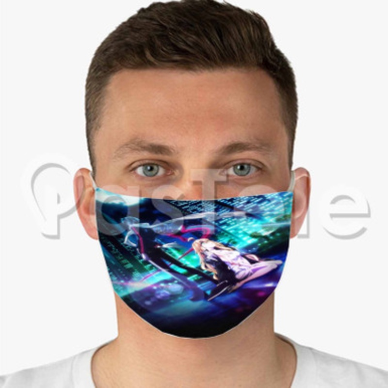 Dies Irae Custom Fabric Face Mask Polyester Two Layers Cloth Washable