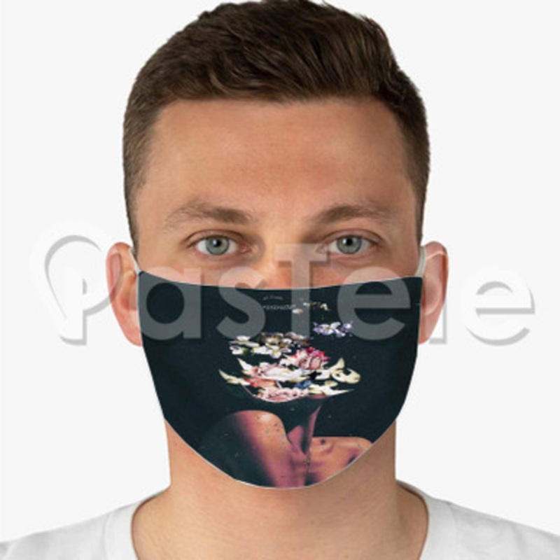 Elley Duhe Immortal Custom Fabric Face Mask Polyester Two Layers Cloth Washable