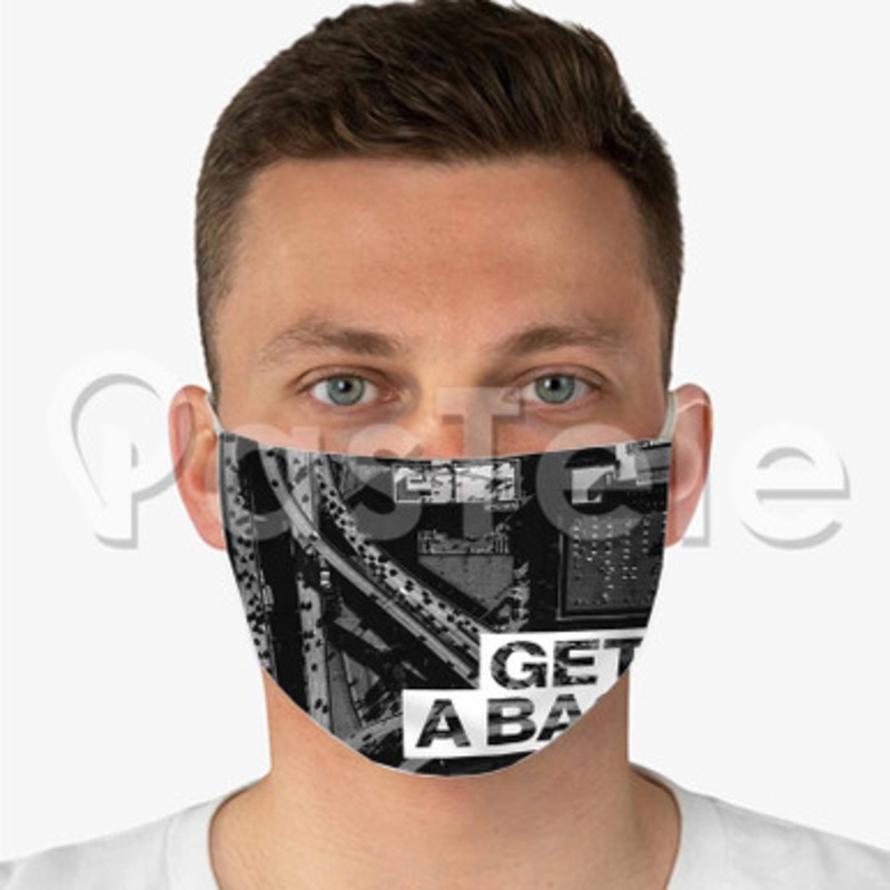 Get A Bag G Eazy Feat Jadakiss Custom Fabric Face Mask Polyester Two Layers Cloth Washable